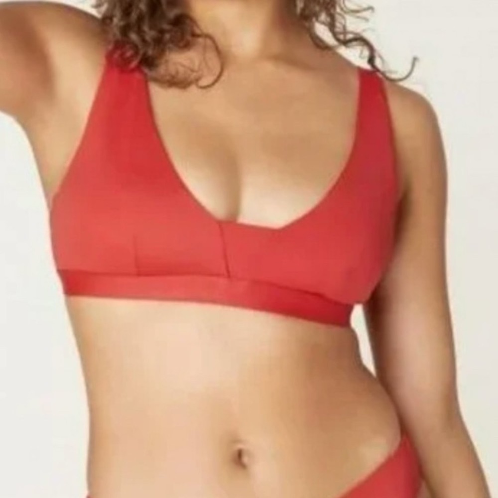 andie swim tahiti top chili pepper